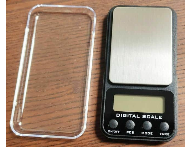 Mini Bilancino di Precisione Bilancia Digitale Display LCD Tascabile...