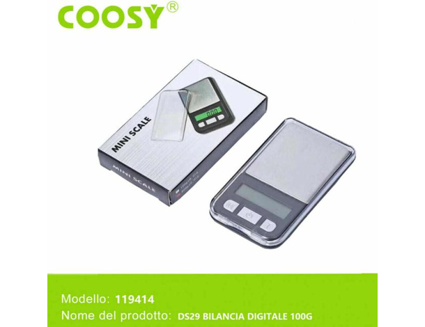 Mini Bilancino di Precisione Bilancia Digitale LCD Light Tascabile...