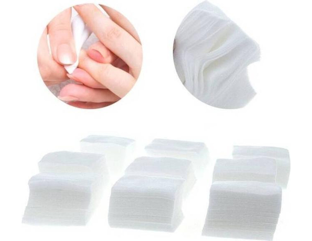 500x Salviettine per Rimozione Smalto Trucco Make-up Pulizia Unghie Manicure
