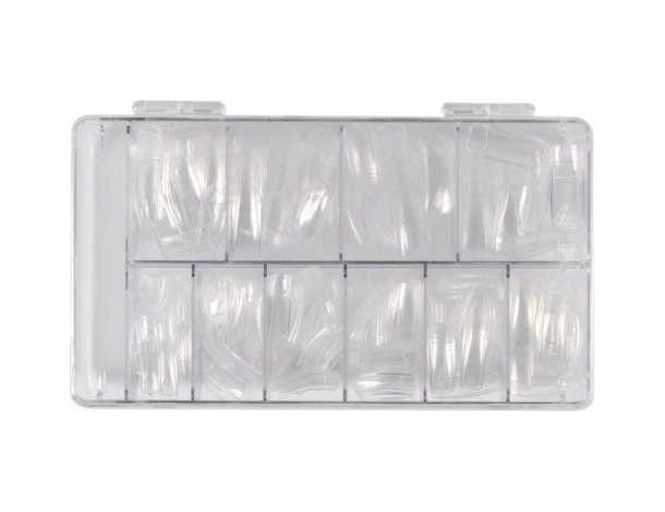 500x Tips Unghie Finte per Ricostruzione Trasparenti Smalto Gel UV Manicure...