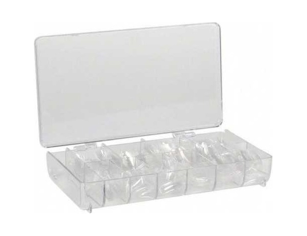 500x Tips Unghie Finte per Ricostruzione Trasparenti Smalto Gel UV Manicure...