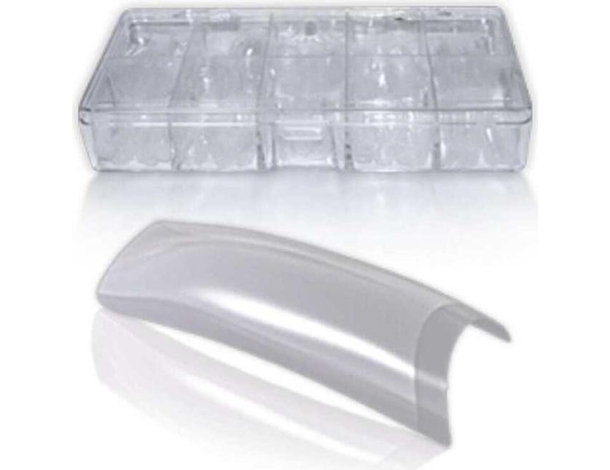 500x Tips Unghie Finte per Ricostruzione Trasparenti Smalto Gel UV Manicure