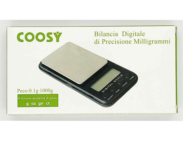 Mini Bilancino di Precisione Bilancia Digitale Display LCD Tascabile...