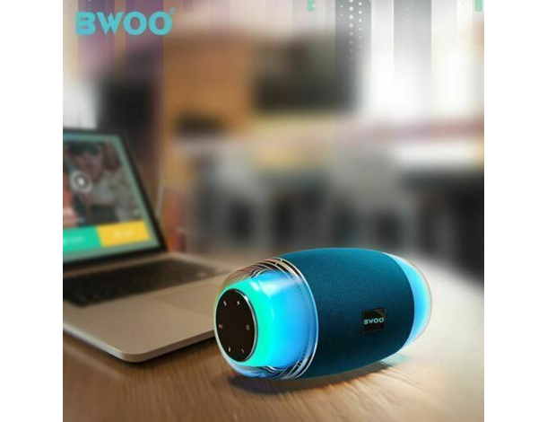 Speaker Bluetooth BS-62 Extra Bass Audio Surround 3D 16W Power Bank RGB...