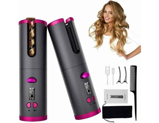 Arricciacapelli automatico boccoli ricci onde acconciatura wireless...