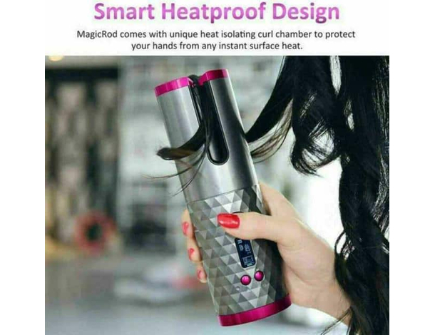 Arricciacapelli automatico boccoli ricci onde acconciatura wireless...