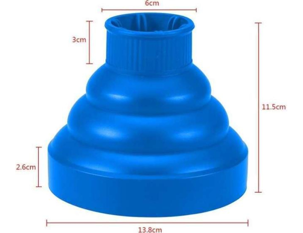 Diffusore per Phon Pieghevole in Silicone da Viaggio Portatile Universale 8