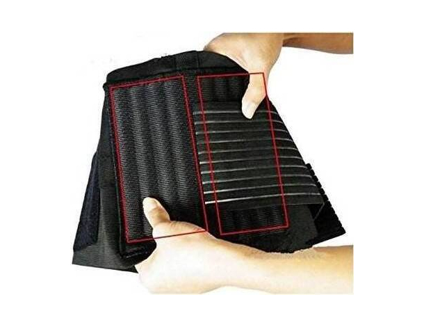Fascia Lombare Elastica Tutore con Stecche di Rinforzo Semi Rigide Schiena 4