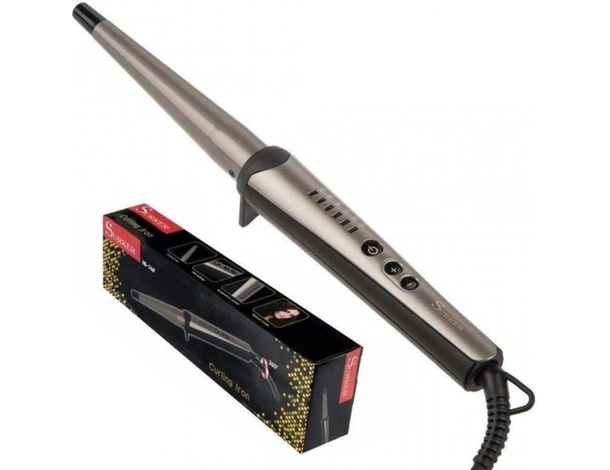 Ferro Piastra Professionale Arriccia Capelli Ricci Ceramica Regolabile HB746F