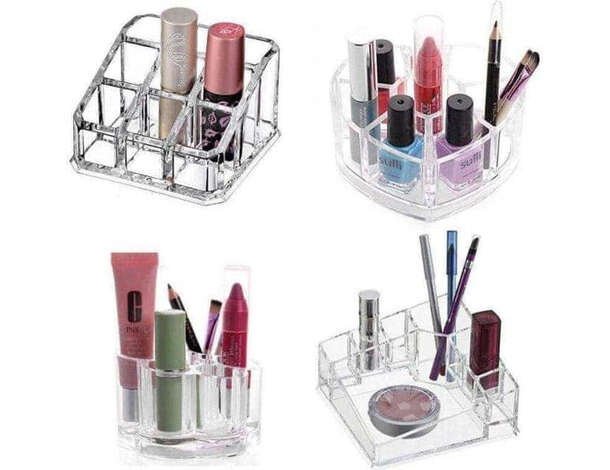 Organizzatore di Cosmetici Porta Trucco Portatrucchi Rossetti Mascara Make Up...