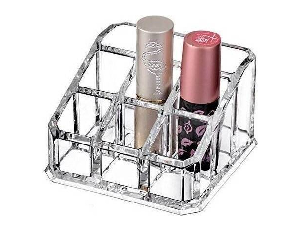 Organizzatore di Cosmetici Porta Trucco Portatrucchi Rossetti Mascara Make Up...