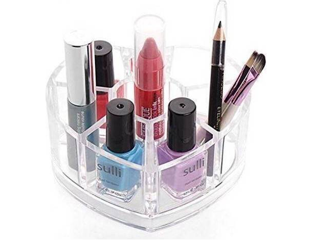Organizzatore di Cosmetici Porta Trucco Portatrucchi Rossetti Mascara Make Up...