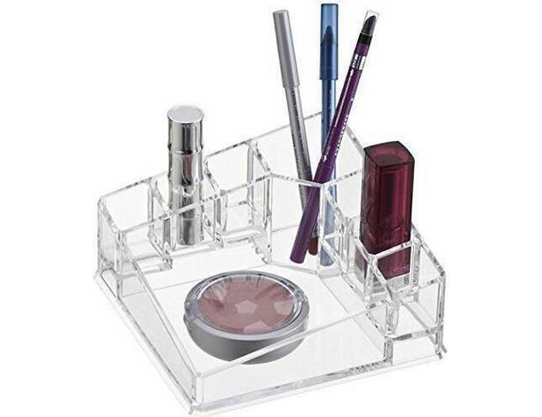 Organizzatore di Cosmetici Porta Trucco Portatrucchi Rossetti Mascara Make Up...