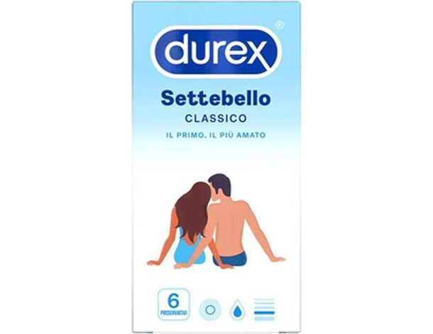 36x Preservativi Classici Settebello 6 Scatole da 6 Profilattici Standard...