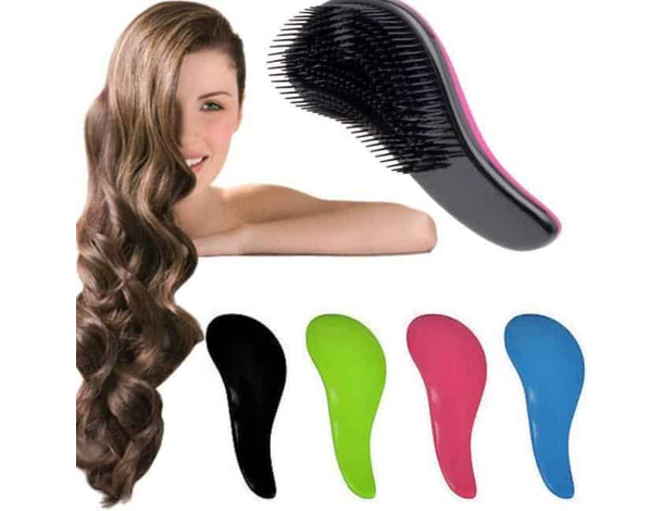 Spazzola per Capelli Pettine Salone Acconciature Districante Sciogli Nodi Style