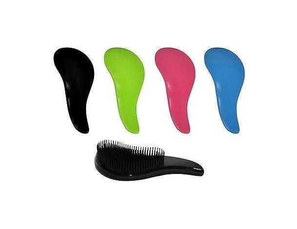 Spazzola per Capelli Pettine Salone Acconciature Districante Sciogli Nodi...