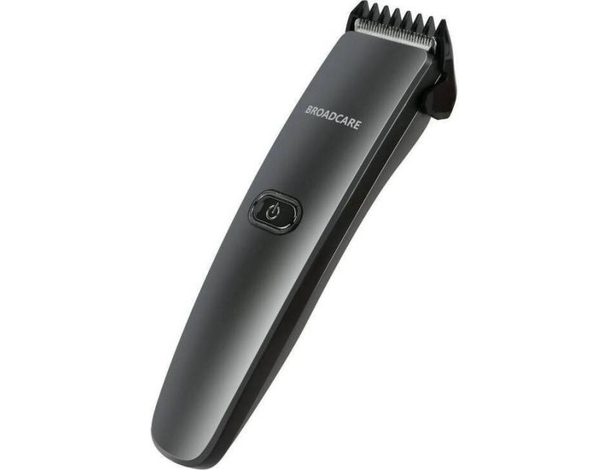 Tagliacapelli Elettrico Ricaricabile Broadcare Impermeabile Nero Grooming Kit