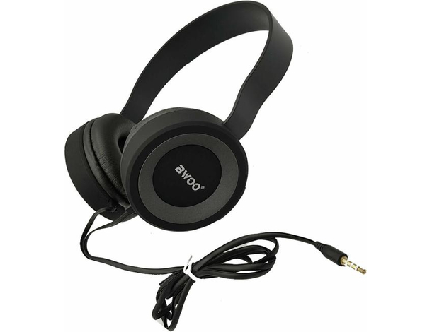 Cuffie Stereo Hi-Fi Sound Headset Con Filo 120 cm Jack 3.5mm Extra Bass BX008