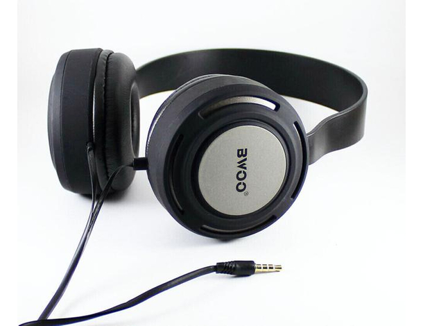 Cuffie Stereo Filo 1.2 Metri Jack 3.5mm Hi-Fi Sound Extra Bass Modello BX-007...