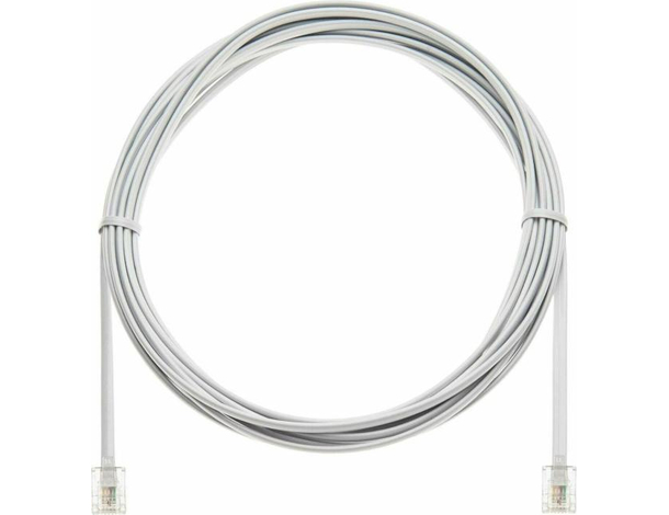 Cavo Telefonico 15 Metri Collegamento Modulare DSL Modem Plug RJ11 Telefono...