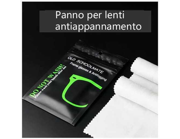 4x Panno Anti-Appannamento Occhiali in Microfibra Antiappannante Pulizia... 4x Panno Anti-Appannamento Occhiali in Microfibra Antiappannante Pulizia...