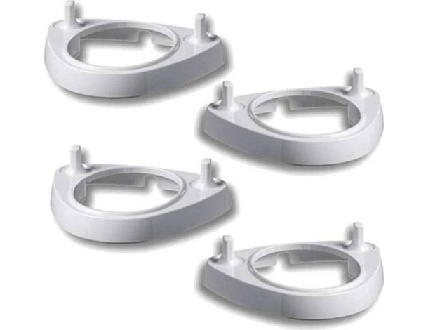 4x Supporto Base Spazzolino Elettrico Porta Testine Testina Igiene Orale Denti