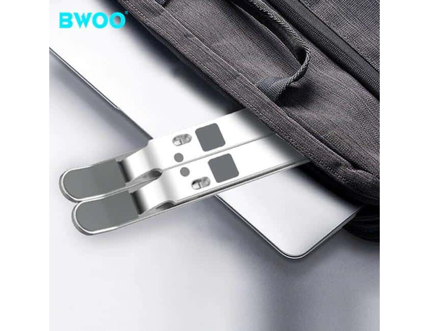 Supporto PC Portatile Notebook Regolabile Metallo Leggero e Sicuro LS-23 7