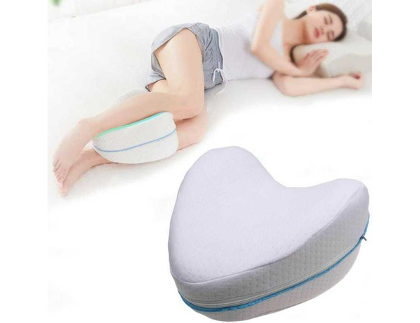 Cuscino Memory Foam Sciatica Lombalgia Gravidanza Gambe Ginocchia Dolore Letto