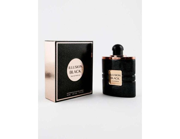 Profumo da Donna Illusion Black 100 ml Eau de Parfum pour Femme Spray Regalo