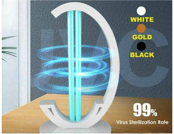 Lampada UV Sterilizzatore Luce Ultra Violetta Germicida ad Ozono con Telecomando