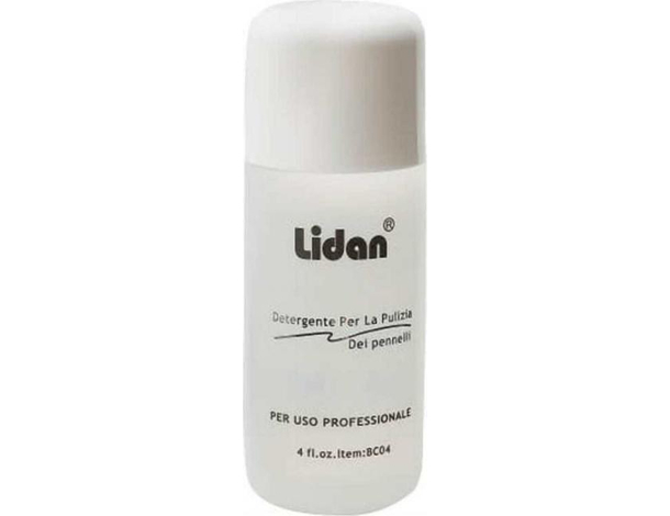 Liquido Detergente 120ml Pulizia Pennelli Utensili Ricostruzione Unghie Estetica