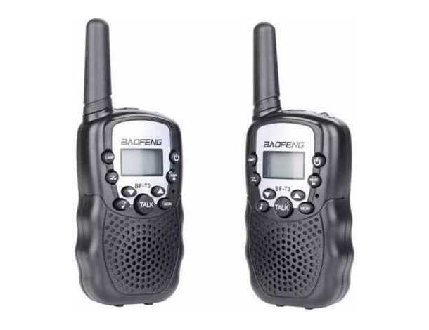 Walkie Talkie Ricetrasmittente Mini a Lungo Raggio 3KM Funzione VOX Radio T3...