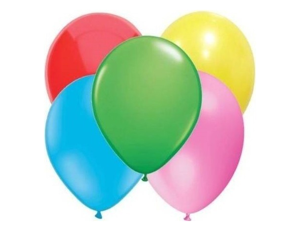 5 Pacchi da 6 Palloncini Multicolore 30 Grandi Lattice Festa Party Compleanno
