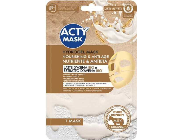3x Maschera Viso Hydrogel Mask Naturale BIO Varie Combinazioni Pelle Nuova