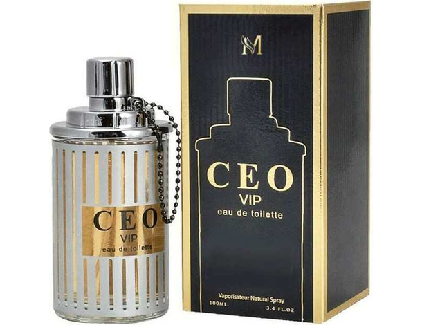 Ceo vip colonia maschile eau de toilette perfume spray 3,4 oz 100ml nuovo men...