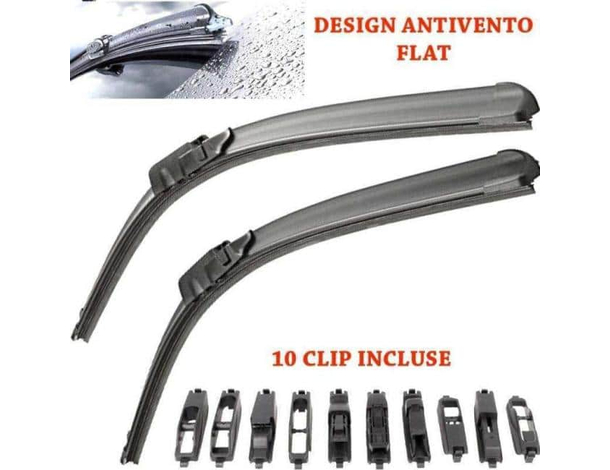Kit 2 Spazzole Tergicristallo Parabrezza Anteriore SUZUKI SWIFT da 09/91 a...