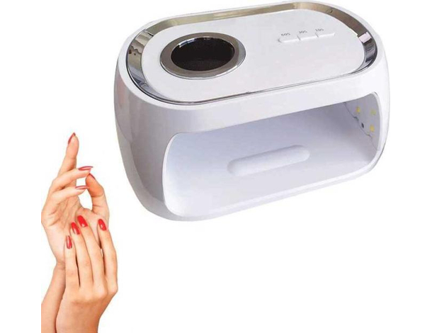 Lampada UV 24 Led 48w per Unghie Smalto Gel Professionale Nail-Art con Timer