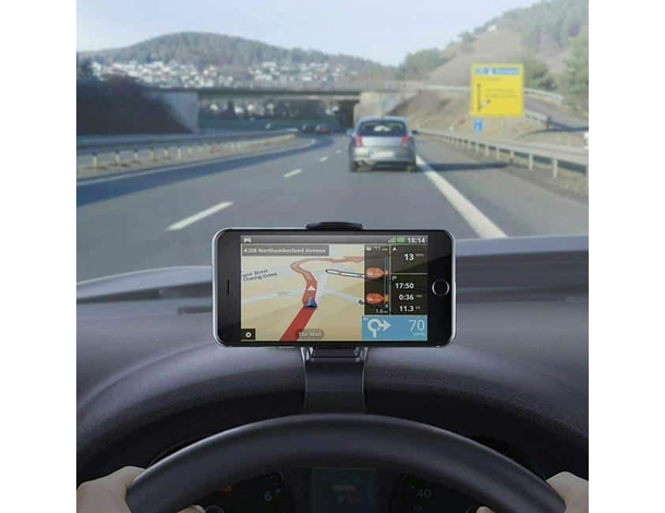 Supporto Porta Cellulare Auto Cruscotto Clip Universale GPS Guida in...