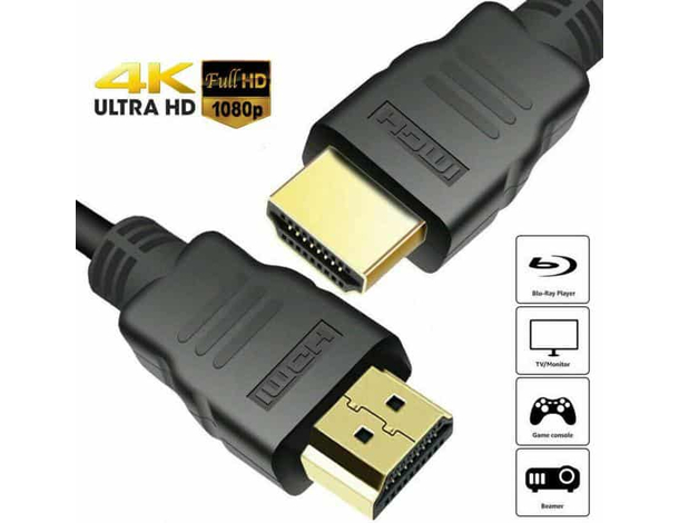 Cavo HDMI 4K 5 Metri Ultra HD Anti Usura Blue-Ray PS4 XBOX PC Computer...