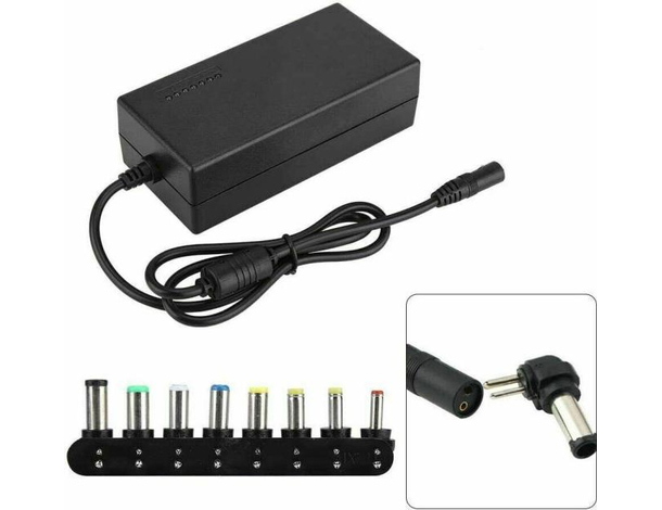Alimentatore Universale 8 Adattatori 120w PC Notebook Voltaggio da 12 V a 24V
