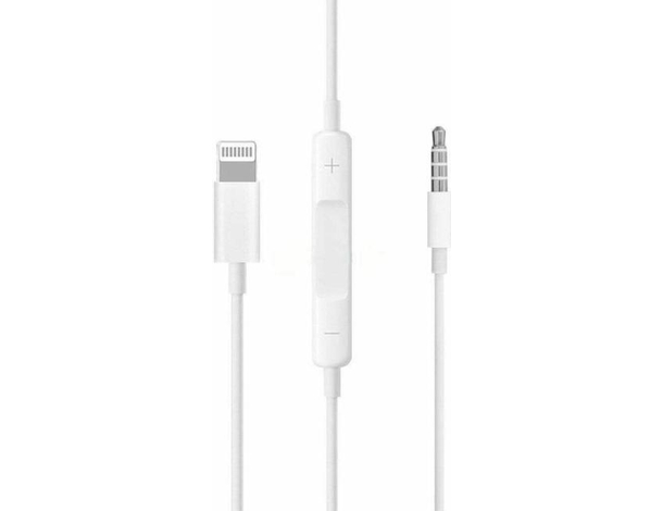 Cavo AUX Compatibile Iphone Device Casa Auto Attacco Lightning 8 Pin Jack 3,5...