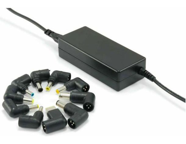 Alimentatore Universale per PC 120W Auto Settante 12 Adattatori Notebook Laptop