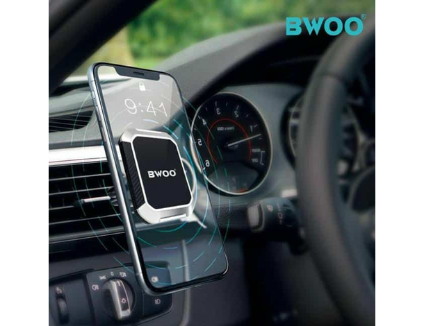 Supporto Smartphone Universale Auto Bocchetta Aria Metallo Calamita Magnetica...