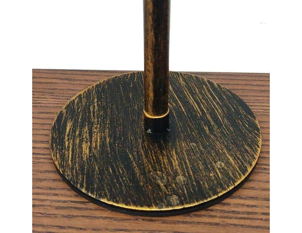 Lampada Led Abat-Jour in Metallo Senza Fili Ricaricabile 3 Intensità Touch...