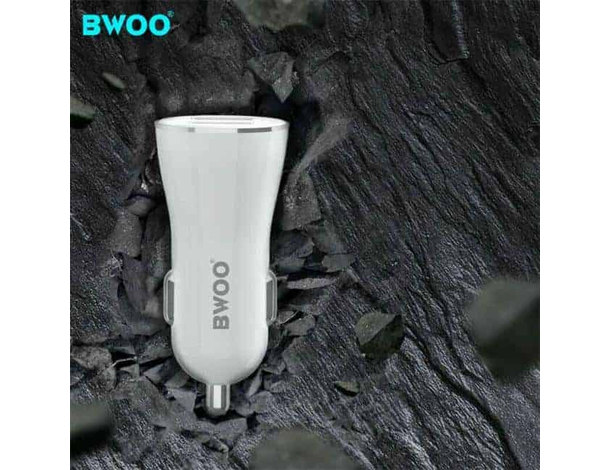 Doppio Caricatore Cellulare da Auto Presa Accendisigari USB 2.4A 12/24V CC54...