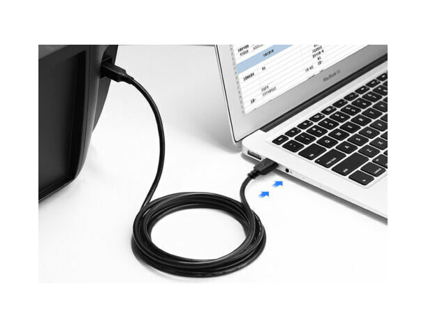 Cavo Stampante 3 Metri Collegamento Prolunga USB 2.0 da A-Maschio a B-Maschio...