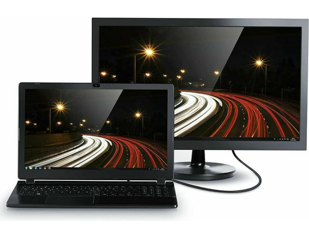 Cavo Connettore VGA 3 Metri Maschio Maschio Prolunga Monitor Computer PC HDTV...