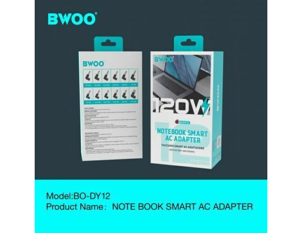 Alimentatore Universale per PC 120W Auto Settante 12 Adattatori Notebook...