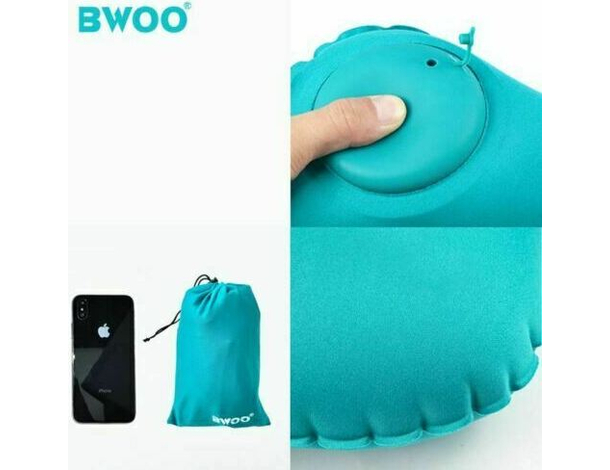 Cuscino Lombare per Schiena Viaggio Gonfiabile con Custodia Auto Treno Aereo...