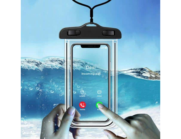 3x Custodia Impermeabile Smartphone Universale Waterproof Subacquea Colori...